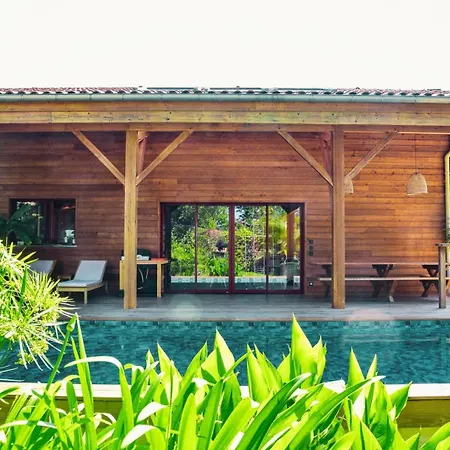 Eco-lodge Sur Pilotis - Piscine, Velo, Plancha - Entre Bayonne Et Hossegor Holiday home Saint-Laurent-de-Gosse