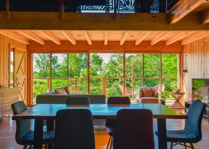 Eco-lodge Sur Pilotis - Piscine, Velo, Plancha - Entre Bayonne Et Hossegor Feriehus Saint-Laurent-de-Gosse